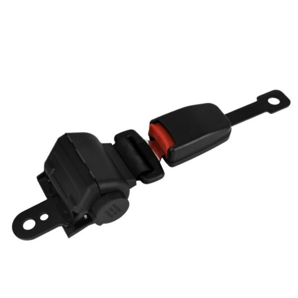 Vista de producto de cinturón de seguridad universal para carretillas elevadoras.